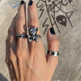 Gothic Punk Vintage Ring - Alt Style Clothing
