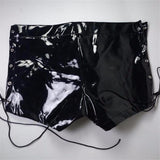 Crotchless Pants Faux Leather Male Shorts - Alt Style Clothing