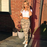 Blend in or Stand out with our Camouflage Pants Women High Elastic Spandex Leggings - Alt Style Clothing