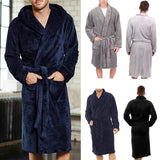 Stay Cozy and Stylish with Our Winter Flannel Robe for Men