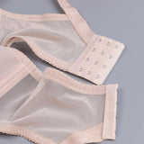 thin lace comfortable bra Wireless - Alt Style Clothing