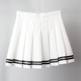 Dark Function High Waist Pleated Skirt - Alt Style Clothing