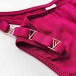 Thongs Luxury Ice Silk Underwear Low Waist Satin Panties - Alt Style Clothing