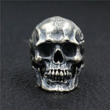 Vintage Zinc Alloy Gothic Skull Ring – Rock and Roll Punk Style