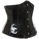 PU Leather Steampunk Waist Trainer Corset - Alt Style Clothing