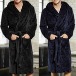 Stay Cozy and Stylish with Our Winter Flannel Robe for Men