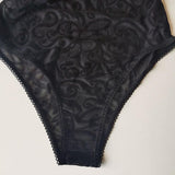 Rosetic Vintage Gothic Sexy Lace Bodysuit - Alt Style Clothing