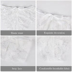Thong Panties  Lace Transparent Hollow Bow G String Underpanties