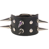 Punk Gothic Goth Rivet Wrap Bracelet - Alt Style Clothing