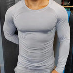 Dry Fit Compression Shirt - Long Sleeve Quick-Dry Fitness Top