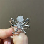 Gothic Spider Ring Charm