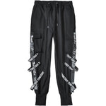 Gothic Cargo Trousers for Men Techwear