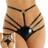Adjustable Waist High Cut Bottom Panties Nightclub - Alt Style Clothing