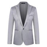 Slim Fit Casual Western Blazer - Double Breasted Smart Casual Jacket