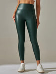 Sexy PU Leather Leggings for Women with Push-Up Effect on Hips