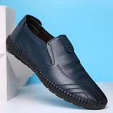 Upgrade Your Style with Our Brand New Fashion Men's Loafers in High-Quality Leather