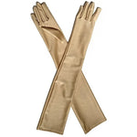 Long Elegant Party Gloves - Thin Elastic Elbow-Length Gloves