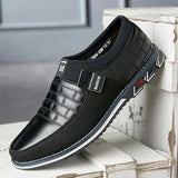 Classic Casual Men's Leather Shoes – Breathable and Stylish