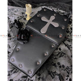 Goth Style Coffin Shape Bag