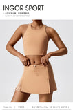 2-piece Tennis 2 Piece Set With Skirt And Top