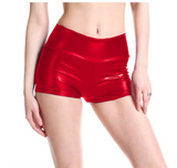 Glossy Patent Leather Bodycon Miniskirt Club Party