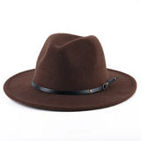 Vintage Wool Trilby Fedora Hat – Wide Brim Gangster Style 