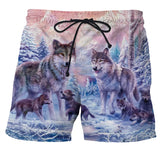 Fierce 3D Printed Beach Shorts