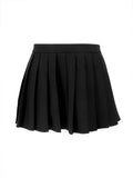 High Waist Mini Pleated Skirt