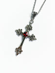Gothic Large Cross Necklace