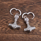 Chandler Antique A pair Of Thor's Hammer Stud Earrings