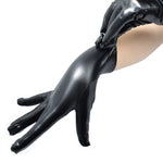 Military Parade Performance Leather Gloves - Cosplay Wrist-Length Gloves