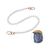 Unisex Adjustable Punk Chain Belt – Faux Leather