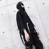 Gothic Darkwear Techwear Hoodie - Streetwear Sweatshirt