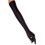 Long Elegant Party Gloves - Thin Elastic Elbow-Length Gloves