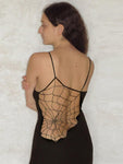Goth Dark Spider Web See Through Sexy Mesh Gothic Dress - Alt Style Clothing