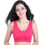 Padded Yoga Sports Bra - Quick-Dry, Wire-Free Crop Top