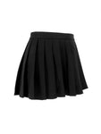 High Waist Mini Pleated Skirt