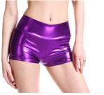 Glossy Patent Leather Bodycon Miniskirt Club Party
