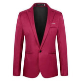 Slim Fit Casual Western Blazer - Double Breasted Smart Casual Jacket