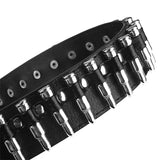 Hollow Decoration Leather Studded Belt