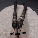 Lace Thigh High Over Knee Nylon Stockings