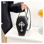 Gothic Coffin Shape Messenger Bag