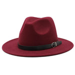 Wool Blend Fedora Jazz Hat – Stylish Outdoor Hat