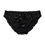 Elastic Satin Pants Underwear Low Waist Briefs - Alt Style Clothing
