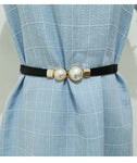 Leather Soft Dress Belt Wide Corset Cummerbunds Strap