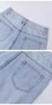 Vintage Jeans Women High Waist Y2K Streetwear 90S