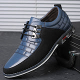 Classic Casual Men's Leather Shoes – Breathable and Stylish