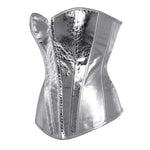 Corset bustier top overbust corset leather nightclub - Alt Style Clothing