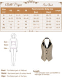 Elegant Striped Waistcoat Vest with Halter Neck and V-Neck Design