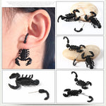 Scorpion Stud Earrings Boucle Oreille Vintage Strange Things